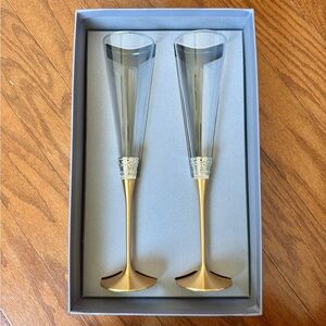 Vera Wang With Love Toasting Flutes Wedding Champagne Glasses Bridal